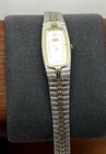 Vintage Seiko Women's Watch 2E20-6319 Quartz Two Tone New Battery USED CONDITION