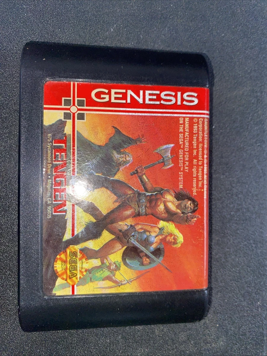 Gauntlet IV 4 - SEGA Megadrive Mega Drive - Complet - PAL - Très Bon