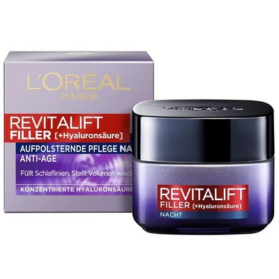 Loreal Paris Revitalift Filler Nachtcreme