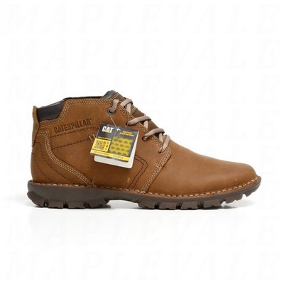 CAT Caterpillar Men's Transform 2.0 Leather Chukka Boots Brown
