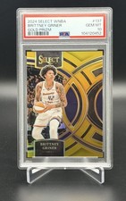 2024 Select WNBA Premier Gold Prizm /10 Brittney Griner PSA 10