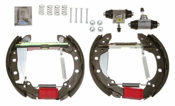 TRW GSK1404 Bremsbackensatz Hinten FüR Audi Seat Skoda VW-image