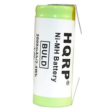 42mm Long Battery with Braun 5000, 3745, 3761, 3762, 5000 Toothbrush Repair 2...