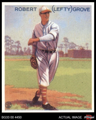 1933 Goudey Reprint #220 Lefty Grove Athletics HOF 8 - NM/MT