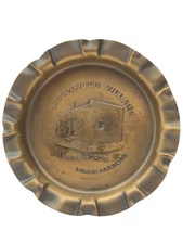 Henry Ford Greenfield Village Commemorative Copper Ash tray