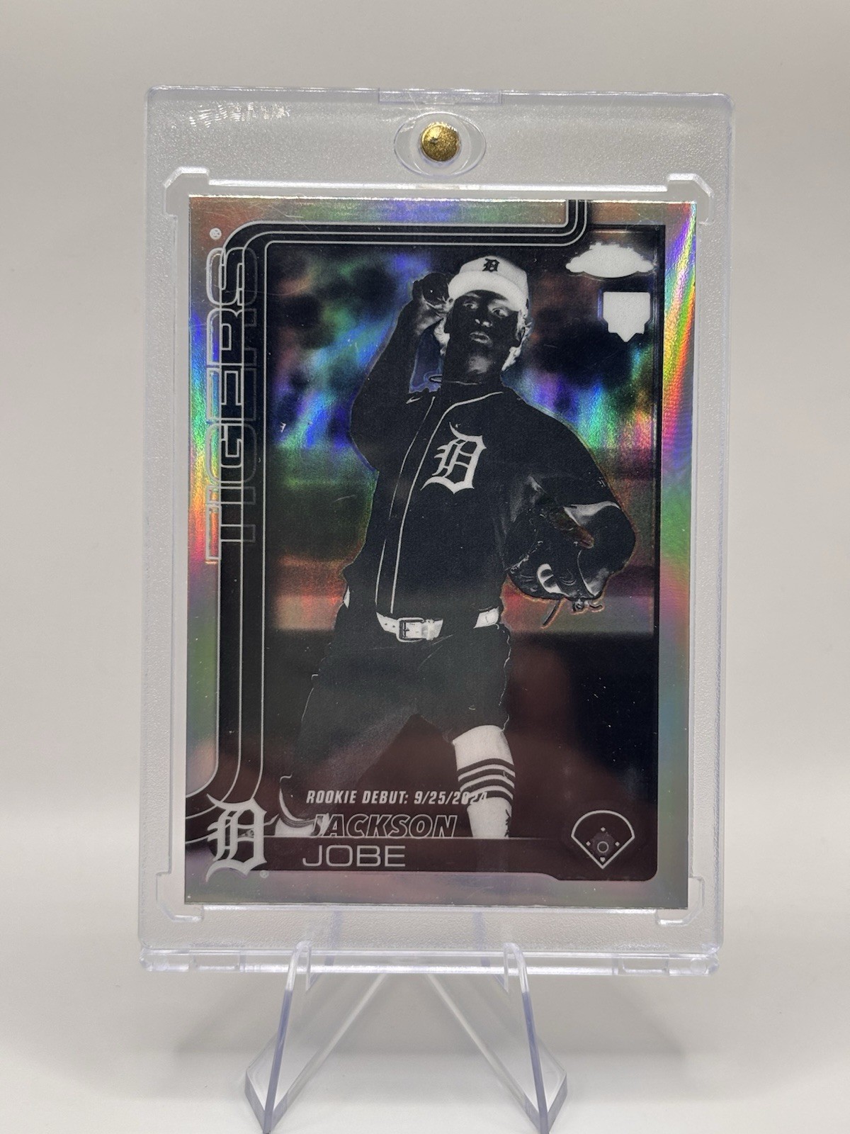 2025 Topps Chrome - Jackson Jobe #249 Negative Refractor (RC)