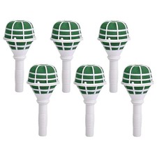 Retoteng 6 Pack Bouquet Holder, DIY Wedding Foam Handle Bridal Nan 