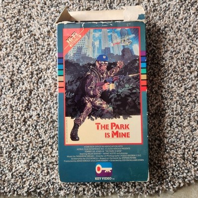 THE PARK IS MINE (1985) VHS | Tommy Lee Jones | RARE Key Video - Tangerine Dream