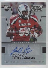 2016 Panini Prizm Collegiate Draft Picks Silver Jerell Adams #155 Auto 2ui