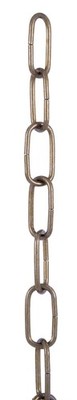 B&P Lamp 10 Gauge Straight Sided Oval Steel Chain