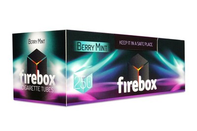 Firebox Hülsen Berry Mint Flavor Aromatisiert Filterhülsen (10x 250St.=2.500St.