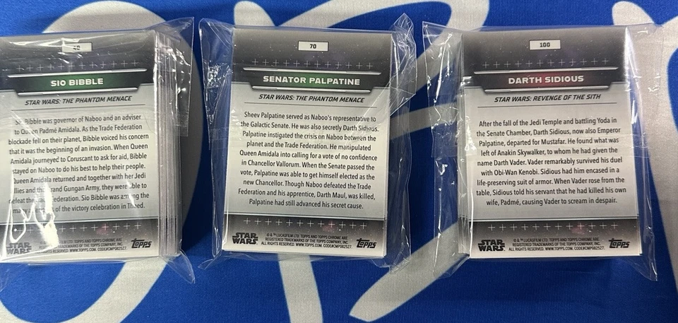 2024 Topps Star Wars Hyperspace Complete Base Set Card #’s 1-100 Box Included - Image 4 of 4