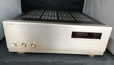 Luxman M-03 Stereo Power Amplifier Transistor Audio Vintage 1989 Japan