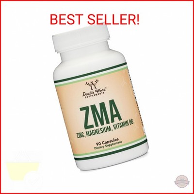 ZMA Supplement for Men and Women (Over 100% Daily Value of Zinc, Magnesium Aspar