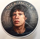 Mick Jagger - American Silver Eagle 1oz .999 Limited Edition Silver Dollar Coin