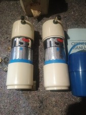 Pair of NSA Bacteriostatic water filters.  Used. 