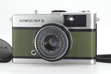 Olympus TRIP 35 Green CLA'd/N MINT Film Camera Point Shoot Lens s/n1191936