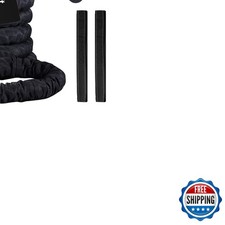 Brobantle Battle Rope 1 Inch Diameter,30FT Exercise Workout Ropes for Home Gym H