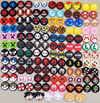 Silicone Thumb Grip Caps PS4 PS5 Xbox Switch 2 Pro Controller Joystick YOU PICK