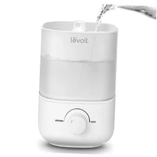 LEVOIT Top Fill Humidifiers for Bedroom, 2.5L Tank for White 2.5L Humidifier