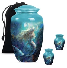 Enchanted Waters - Funeral Urn Ashes - Human Remain Urns - Combo Of 1 Large
