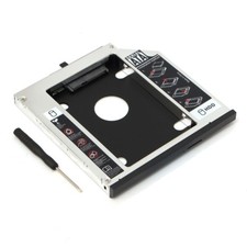 2nd SATA HDD SSD Caddy Adapter for IBM Lenovo Thinkpad T400 T400s T500 W500 T410