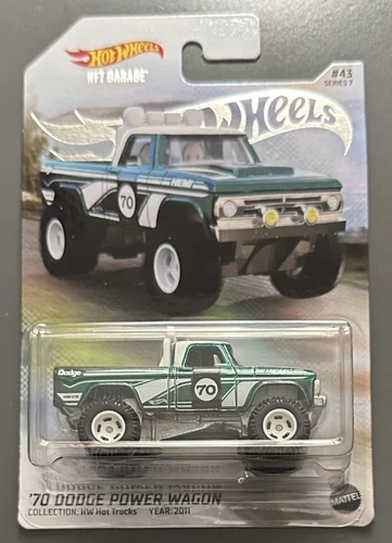 Hot Wheels NFTG Garage Series 7 Premium `70 Dodge Power Wagon  *1 Of 3434*
