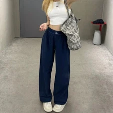 AIo yoga pants thin loose straight sports wide leg quick dry women’s activewear