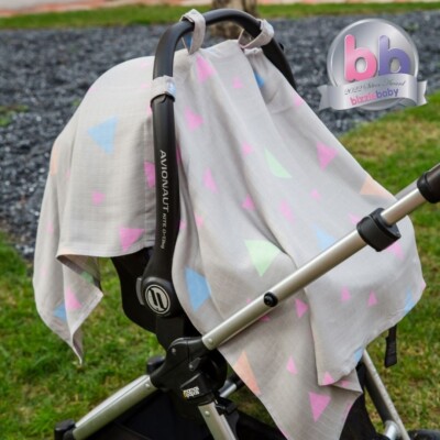 Universal Lightweight Car Seat Canopy Sun Wind Protection