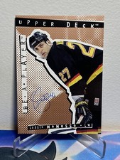 1994-95 Upper Deck BE A PLAYER SIGNATURE COLLECTION SERGIO MOMESSO #178 AUTO