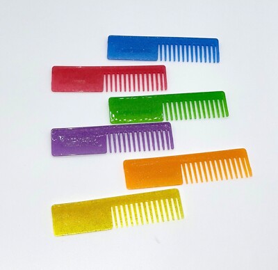 Rainbow High Series 1 Doll Comb Set of 6 Jade Violet Poppy Ruby Sunny Skyler NEW