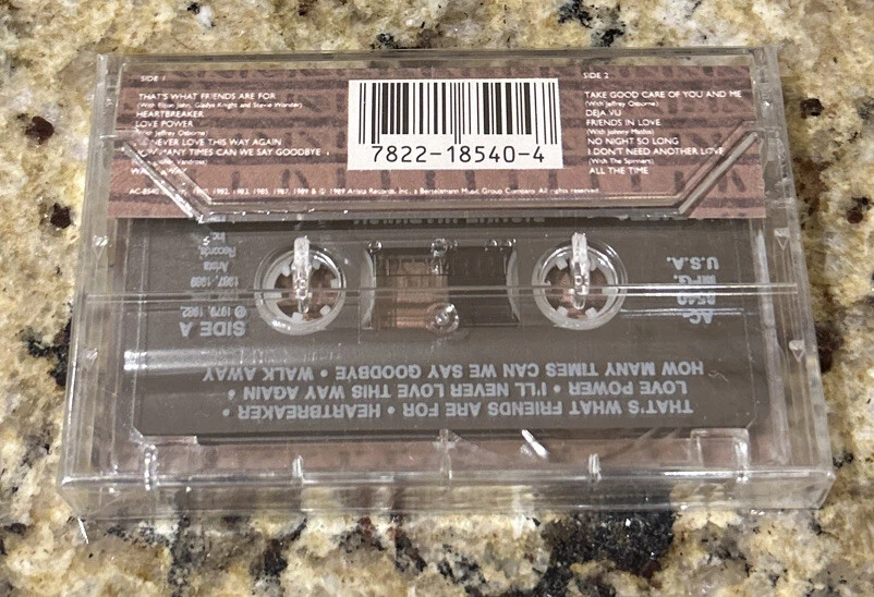 Dionne Warwick Greatest Hits 1979 - 1990 12 track CASSETTE TAPE NEW! - Image 3 of 3