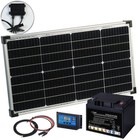 revolt 60-Watt-Solarpanel mit PWM-Laderegler und Blei-Akku, 480 Wh, 30 A