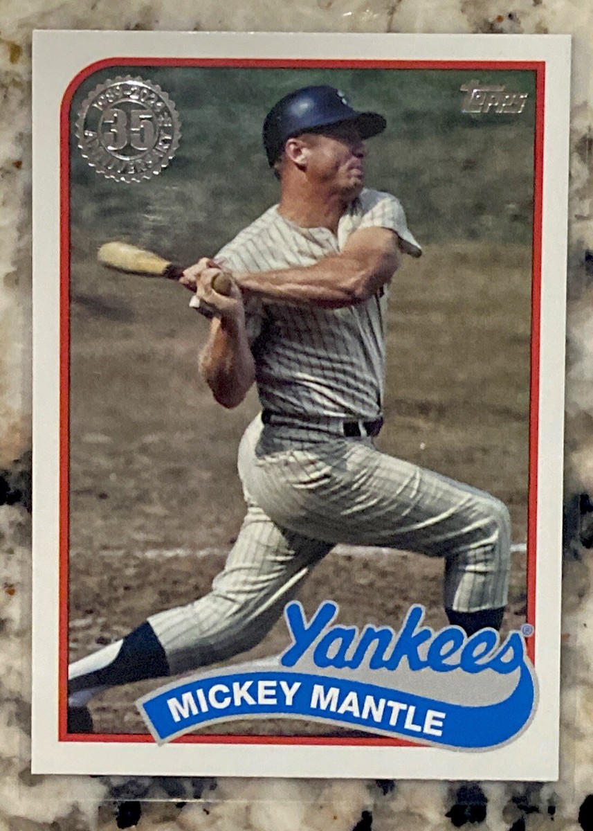 YA−MAN IB-36-P2 2024 Topps Series 2 - MICKEY MANYLE - 1989 35th Anniversary Insert