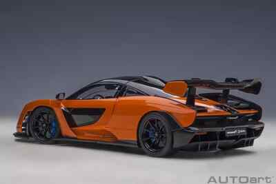 AUTOart 76078 McLAREN SENNA 1/18 MODEL CAR TROPHY MIRA / ORANGE | eBay