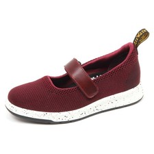 D6890 (without box) ballerina donna tissue DR. MARTENS red shoe woman