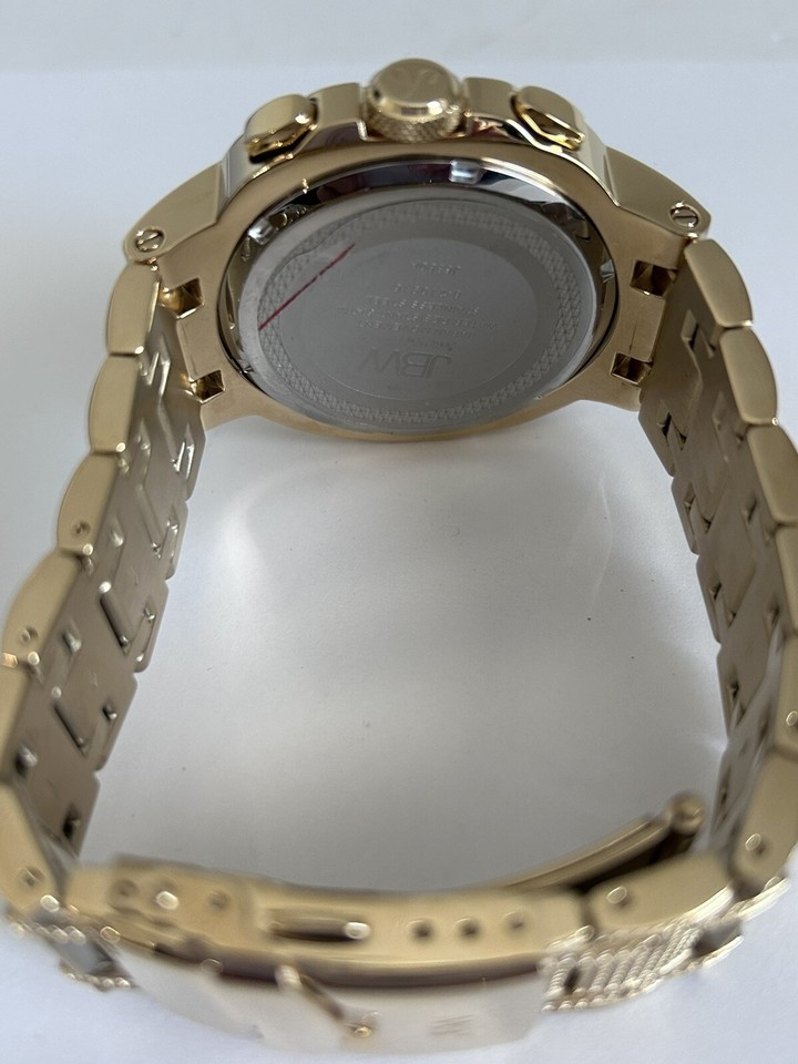 JBW Heist 1/5 CTW Diamond men watch stainless steel gold tone J6380A eBay