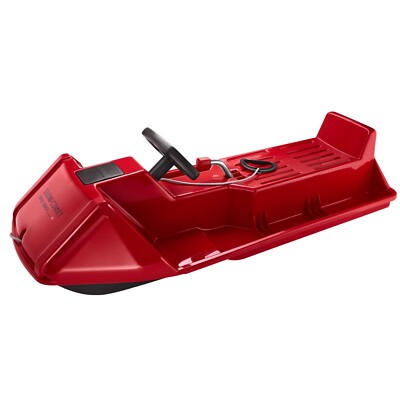 EKO Snow-Comet 120 rot Rodelschlitten Raceschlitten Bobschlitten Lenkschlitten