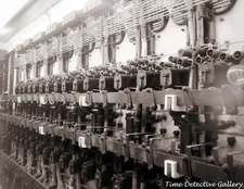 Bus Bar Switchboard, Michigan Lake Power Co.-circa 1890-Steampunk Interest Photo