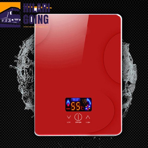 220V Electric Tankless Instant Hot Water Heater Bathroom Shower 30-55℃ 6500W New - Picture 3 of 28
