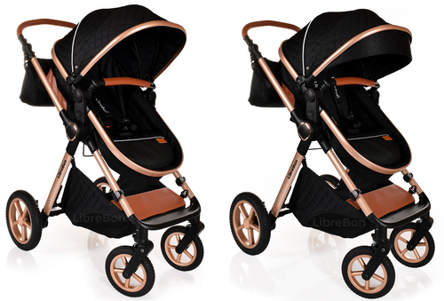 Baby Pram Buggy 3 in 1 Travel System Car Seat Folding Pushchair Reversible - Picture 53 of 117