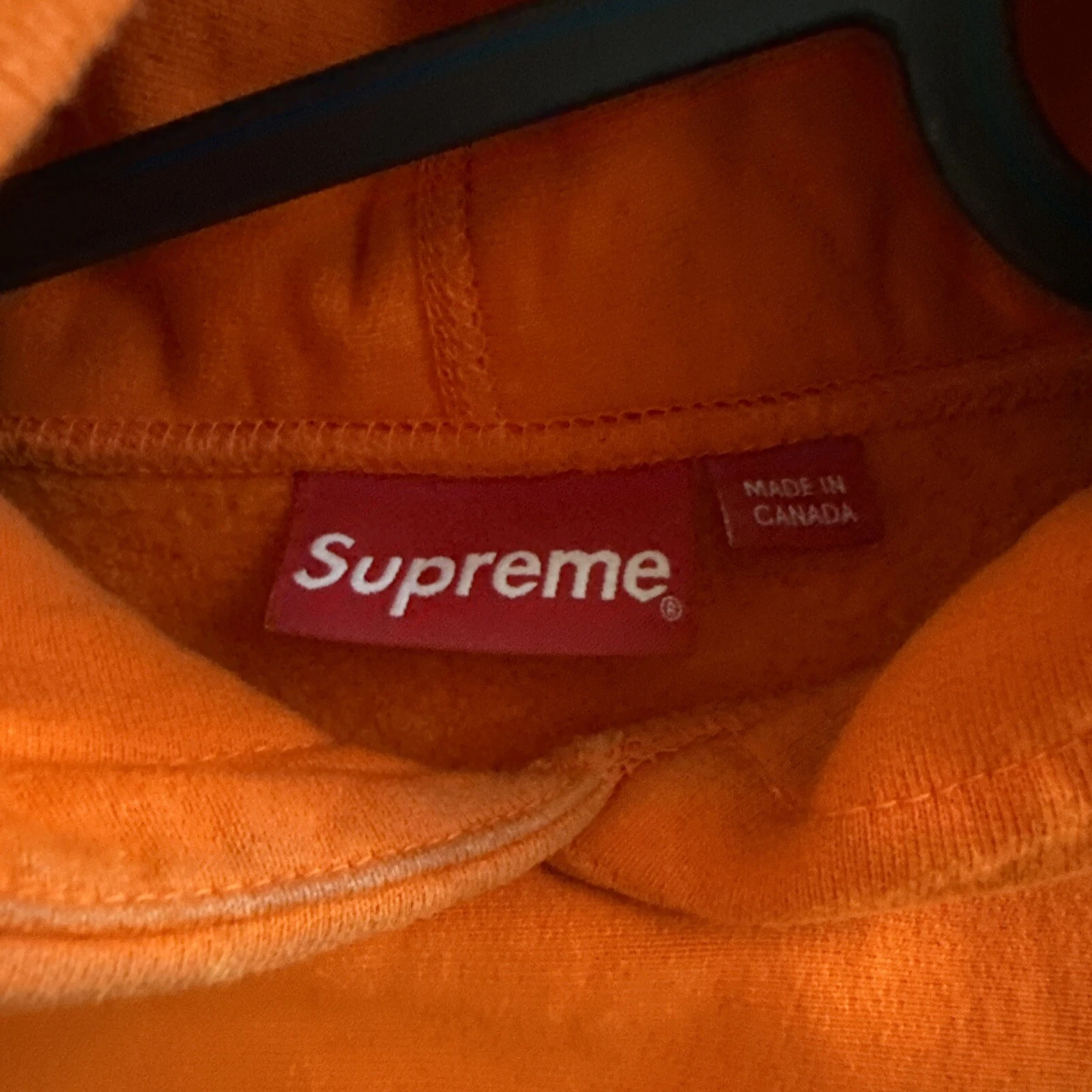 Supreme The Most Orange Felpa con Cappuccio Uomo Grande Felpa con Cappuccio Street Skate Wear M