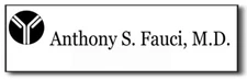 ANTHONY S. FAUCI M.D. FUNNY NAME BADGE PROP HALLOWEEN COSPLAY MAGNET BACK