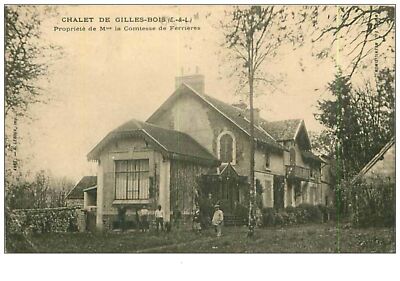 28.GILLES-BOIS.n°4646.CHALET DE GILLES BOIS.PROPERTY OF Mrs. LA COMTESSE DE F