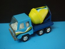 VINTAGE BUDDY L BLUE CEMENT TRUCK MADE IN HONG KONG