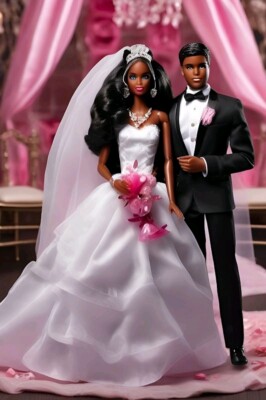 Valentines Day Bride And Groom Wedding Theme Picture Size A3 