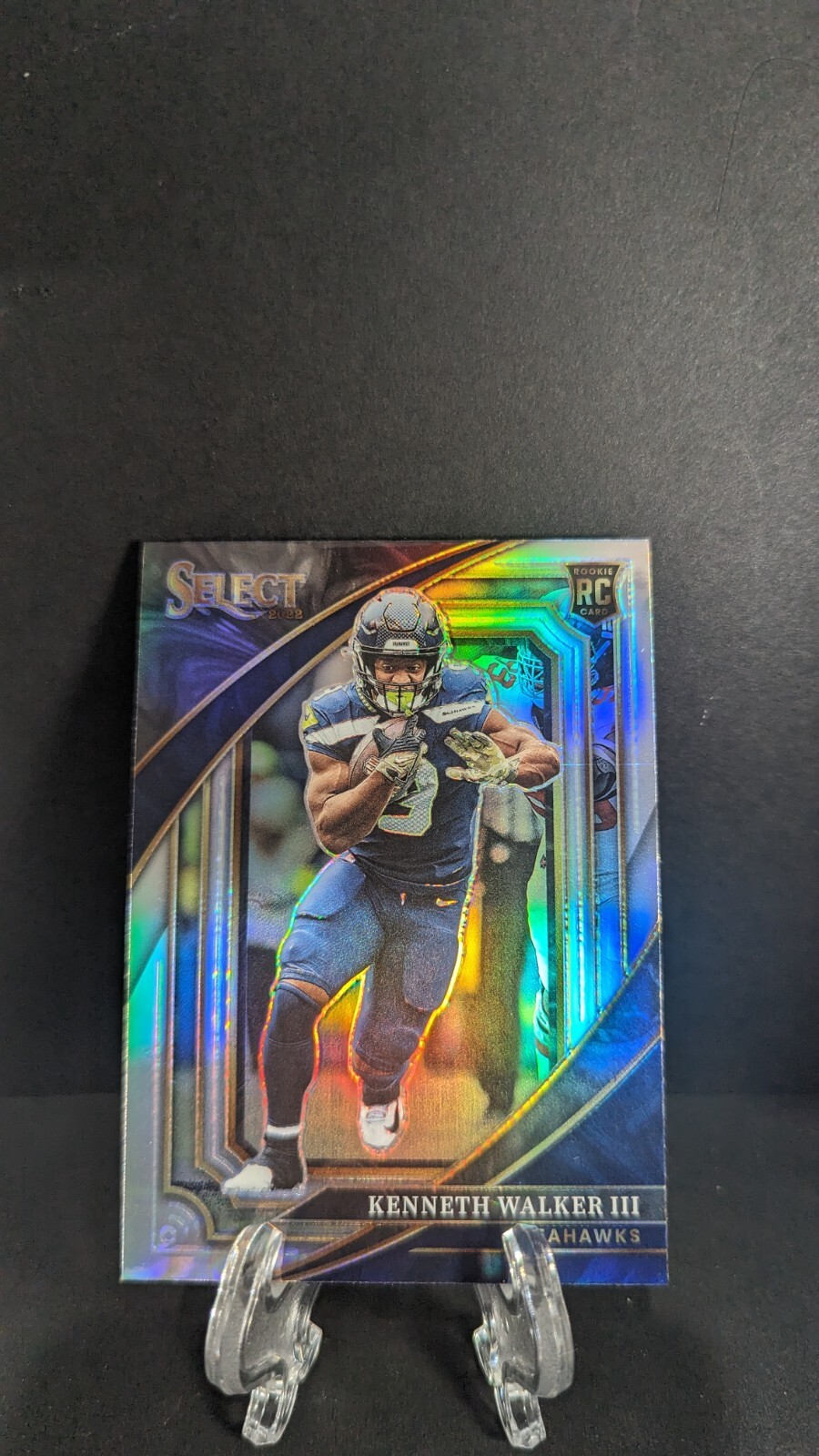 Kenneth Walker III 2022 Select Suite Level Silver Prizm Rookie RC Seahawks #388