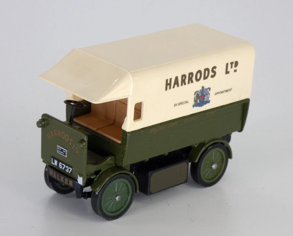Matchbox 1919 Walker furgoneta eléctrica Y29 Harrods antaño coche de juguete en caja Foto 2 de 4