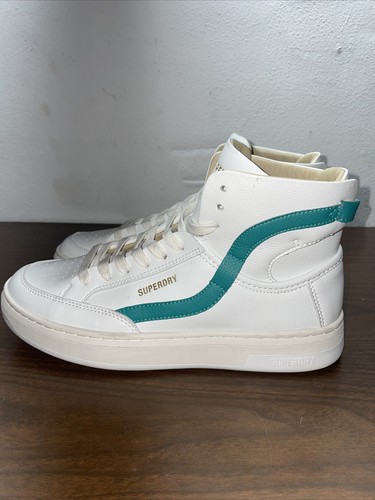 superdry green trainers