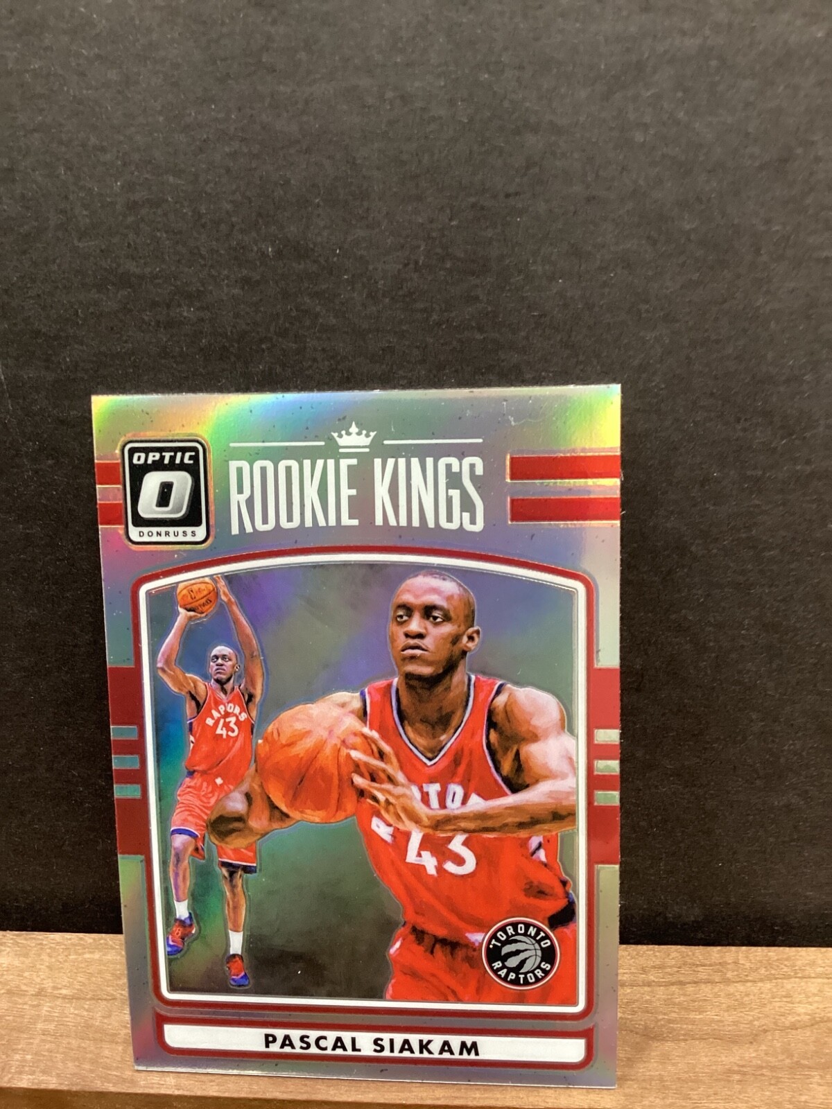 2016-17 Panini Donruss Optic Rookie Kings Holo Silver Prizm Pascal Siakam #22 RC